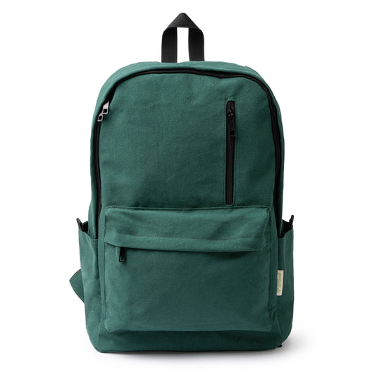 Zaino in Cotone Riciclato Porta PC 15" con Doppia Tasca Esterna 20 Litri STAMINA HUDSON MO1807