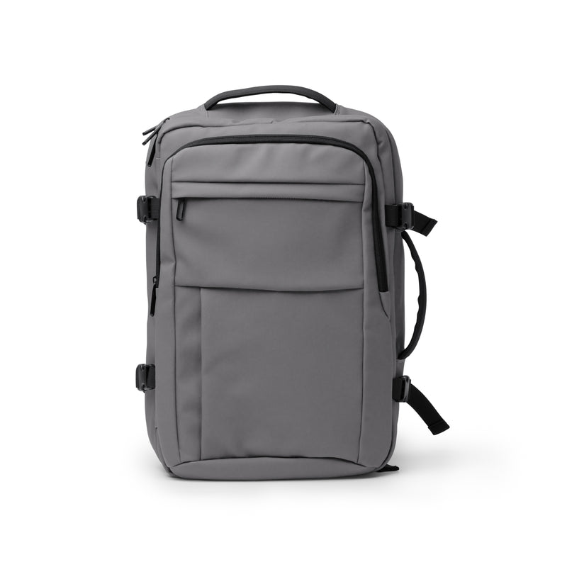 Carica immagine in Galleria Viewer, Zaino Viaggio in Pelle PU Porta PC 15" Espandibile da 21 a 30 Litri STAMINA OREGON MO1883
