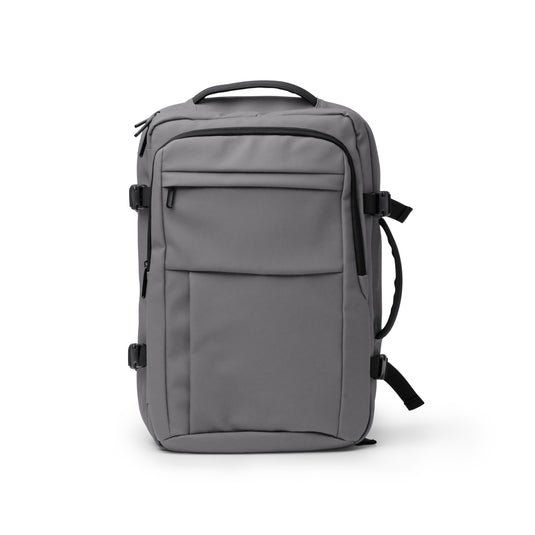 Zaino Viaggio in Pelle PU Porta PC 15" Espandibile da 21 a 30 Litri STAMINA OREGON MO1883
