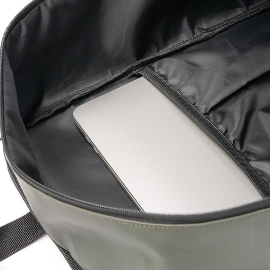 Zaino in Pelle PU Porta PC 15" Estensibile 15 Litri STAMINA LEONEL MO2034