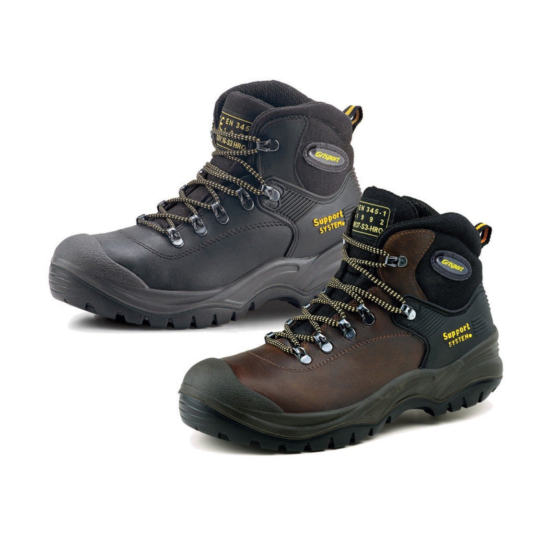 Carica immagine in Galleria Viewer, Grisport Cortina S3 HRO HI SRC – Scarponcino Antinfortunistico in Pelle e Cordura
