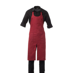 Grembiule Gourmet Unisex Multifunzione Payper con Pettorina dallo Scollo Arrotondato e Regolabile con 2 Bottoni sul Davanti