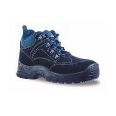 Scarpe da Lavoro Alte O1 – Blu in Pelle per Outdoor, Caccia, Escursioni, Trekking  | Alba&n K81