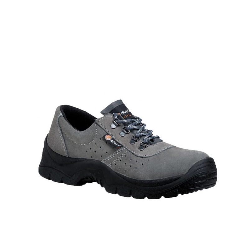 Carica immagine in Galleria Viewer, Scarpe Antinfortunistiche Basse S1P Leggere in Pelle Scamosciata – Alba&amp;n Kruja K04
