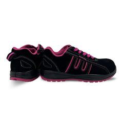 Scarpe Antinfortunistiche Donna da Lavoro Leggere Miller Steel S1P SRC Basse – Nero