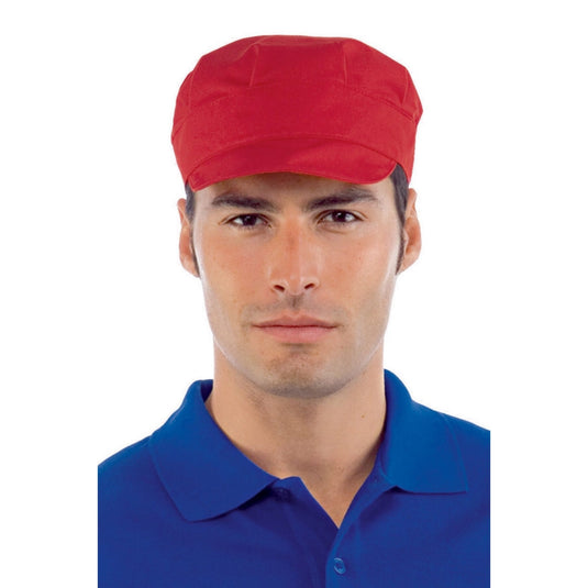 Cappello Unisex Isacco Sam – Regolabile con Velcro, Bar, Chef, Ristorazione, Pizzeria, Panificio Professionale