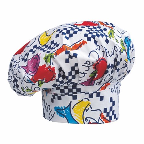 Cappello da Cuoco Egochef Unisex Regolabile in Cotone