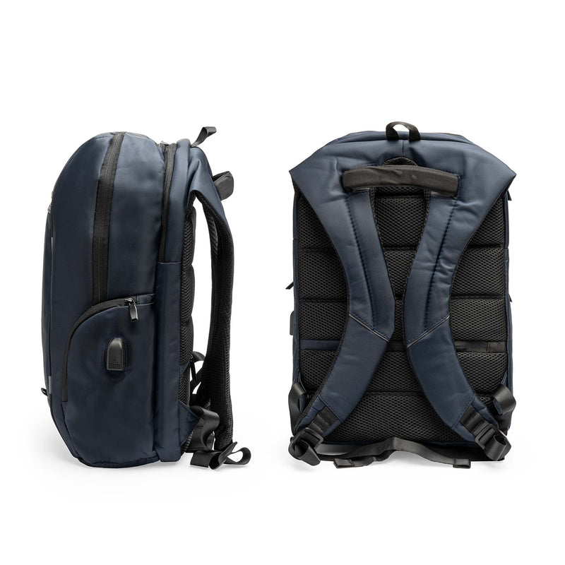 Carica immagine in Galleria Viewer, Zaino in Nylon Porta PC 17" con cavo USB Integrato 24 Litri STAMINA DUKE MO7171
