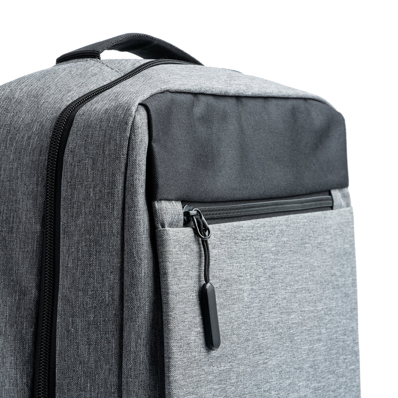 Carica immagine in Galleria Viewer, Zaino Oxford con USB Integrata e Doppia Tasca Frontale 18 Litri STAMINA NARVIK MO7177
