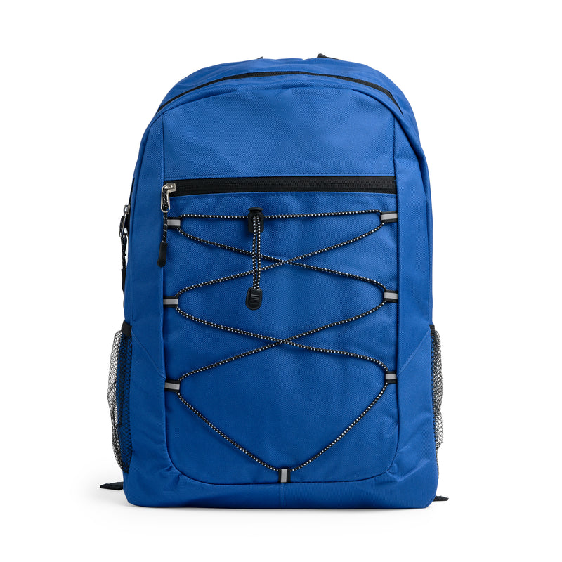Carica immagine in Galleria Viewer, Zaino Sportivo con Cordino Elastico Frontale e Tasche in Rete 18 Litri STAMINA MISURI MO7181
