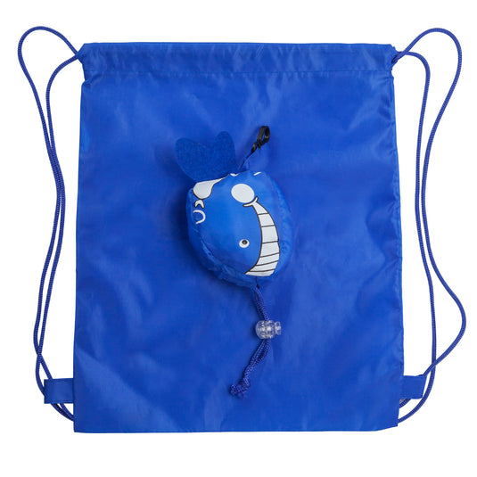 10 Pezzi Sacca Pieghevole per Bambini con Tasca Animaletto STAMINA ELANIO 7528