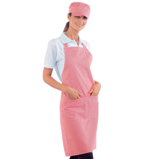 Grembiule Pettorina Isacco con Tasca Arrotondata – Unisex, Regolabile