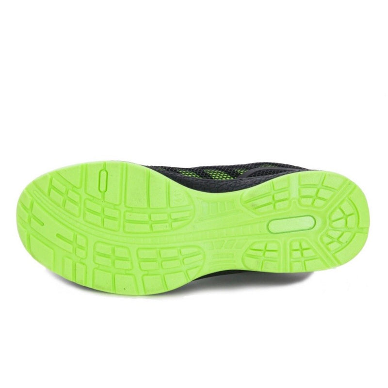 Carica immagine in Galleria Viewer, Scarpe Antinfortunistiche Basse Leggere, Estive Miller Steel S1P SRC – Nero Verde Uomo
