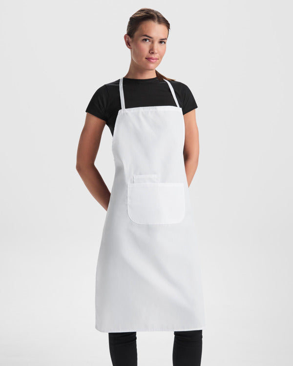 Carica immagine in Galleria Viewer, Roly Ducasse – Grembiule da Sala, Bar, Cucina con Tasche (Unisex) – 90×65 cm Personalizzabile
