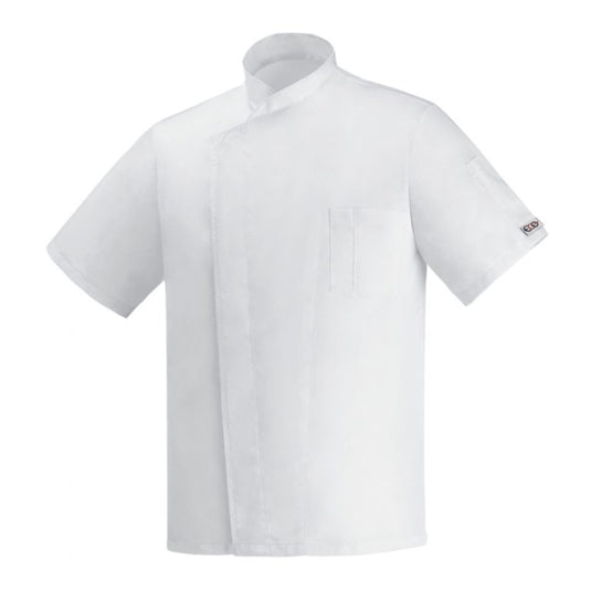 Giacca da Cuoco Unisex Manica Corta Egochef Ottavio MM