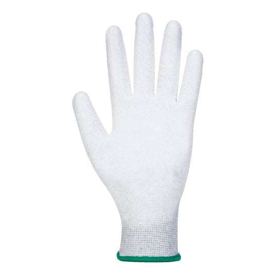Guanti ESD Antistatici Portwest AB199 con Palmo Rivestito in PU – Confezione da 12 Paia