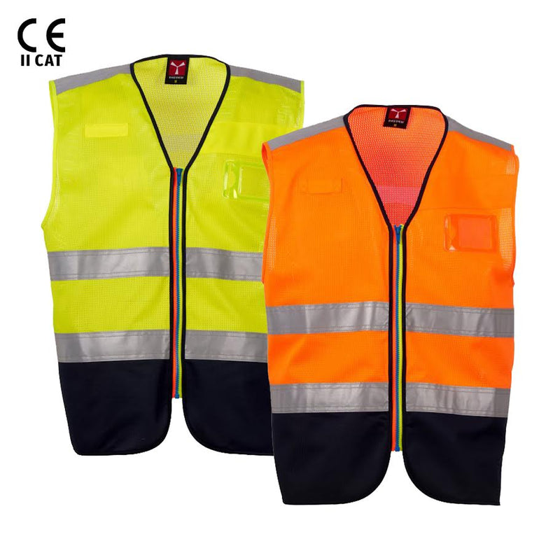 Carica immagine in Galleria Viewer, Gilet Alta Visibilità Bicolore Traspirante Payper Ack Mesh
