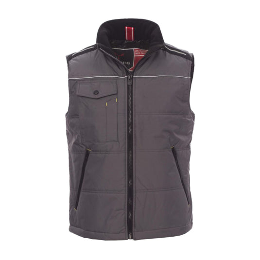 Gilet Unisex Imbottito Impermeabile Multitasche con Piping Reflex Payper Airspace 2.0