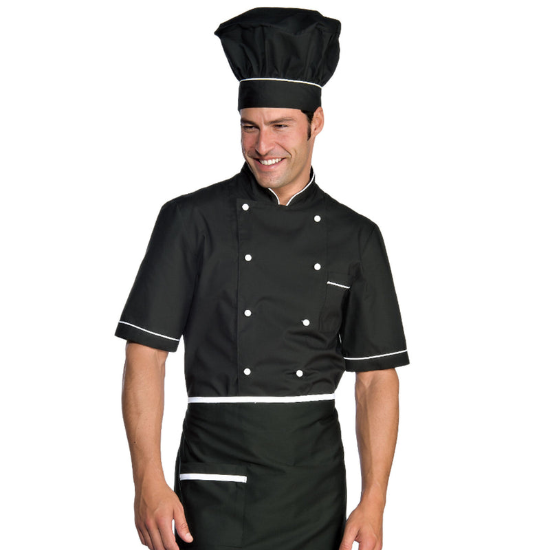 Carica immagine in Galleria Viewer, Giacca Cuoco Unisex Mezza Manica Isacco Alicante
