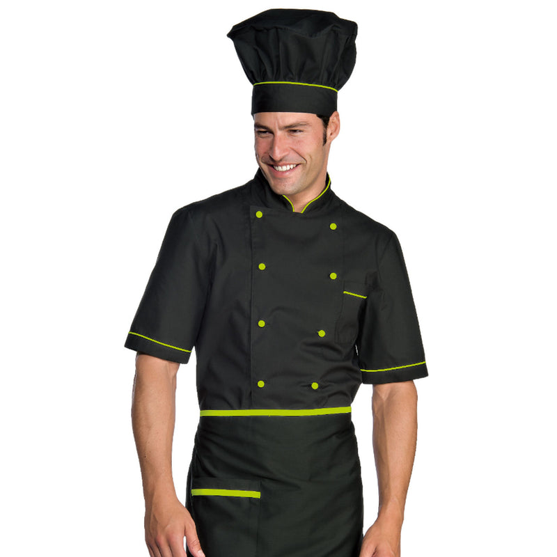 Carica immagine in Galleria Viewer, Giacca Cuoco Unisex Mezza Manica Isacco Alicante
