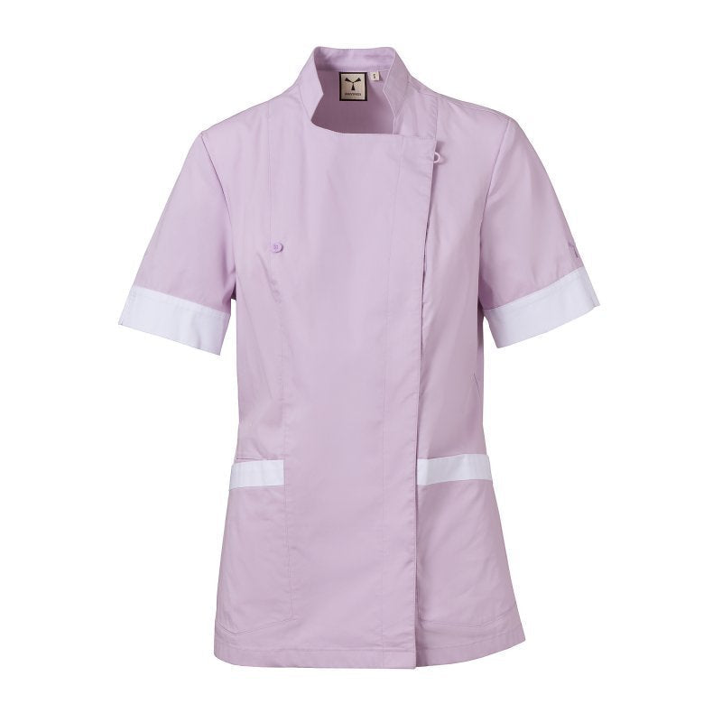 Carica immagine in Galleria Viewer, Casacca Sanitaria Donna Stretch Collo Coreano Personalizzabile Payper Amber Lady
