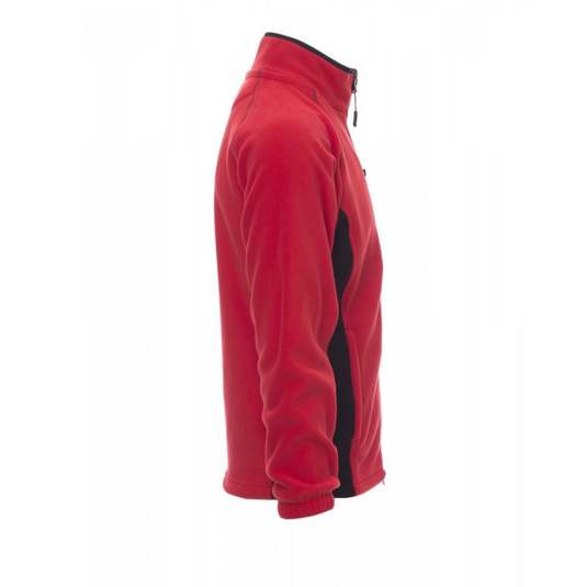 Pile TAGLIA-XL Bicolore Invernale con Zip Intera Tasche Payper Aspen+ Rosso Outlet