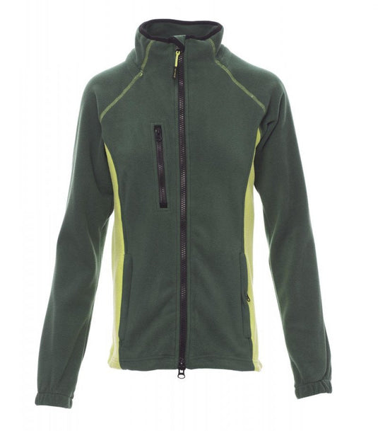 Pile Donna Bicolore Invernale con Zip Intera Tasche Payper Aspen+ Lady