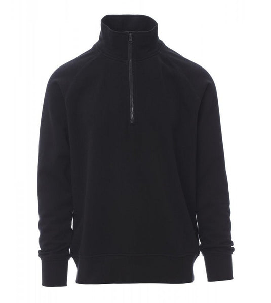 Felpa Mezza Zip 100% Cotone Payper Austin