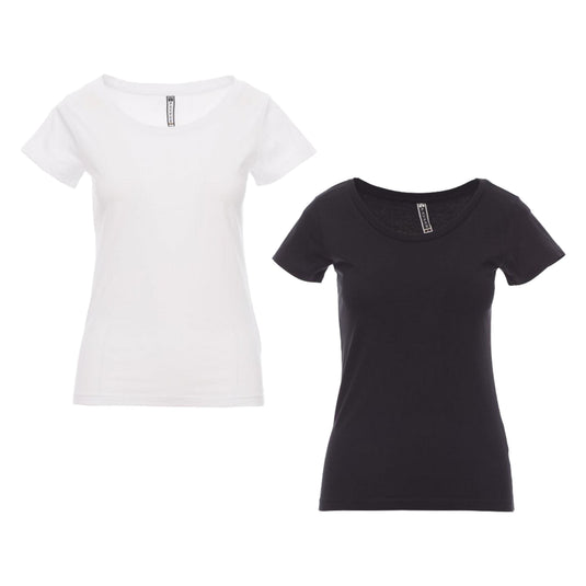 T-Shirt Donna Cotone Sfiancata Payper Backfire