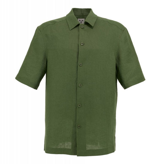 Camicia Uomo in Lino Manica Corta 100% Puro Lino Payper Bahia