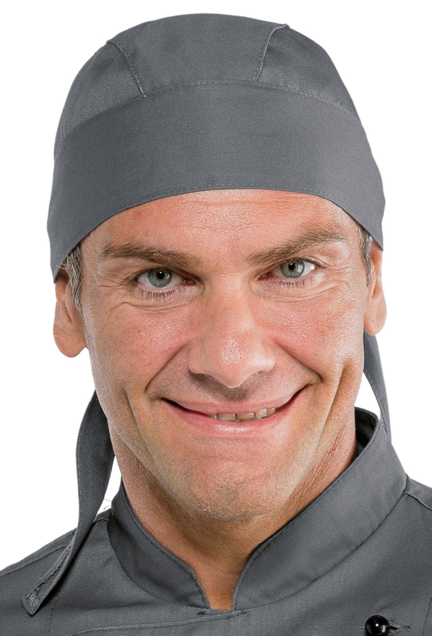 Carica immagine in Galleria Viewer, Bandana Unisex Isacco Regolabile con Lacci per Cucina e Ristorazione
