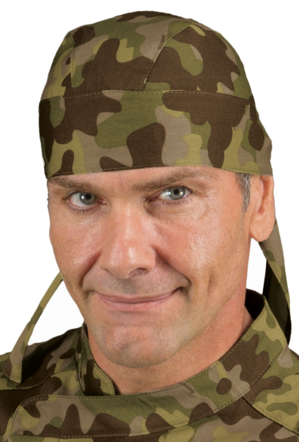 Carica immagine in Galleria Viewer, Bandana Unisex Isacco Regolabile con Lacci per Cucina e Ristorazione
