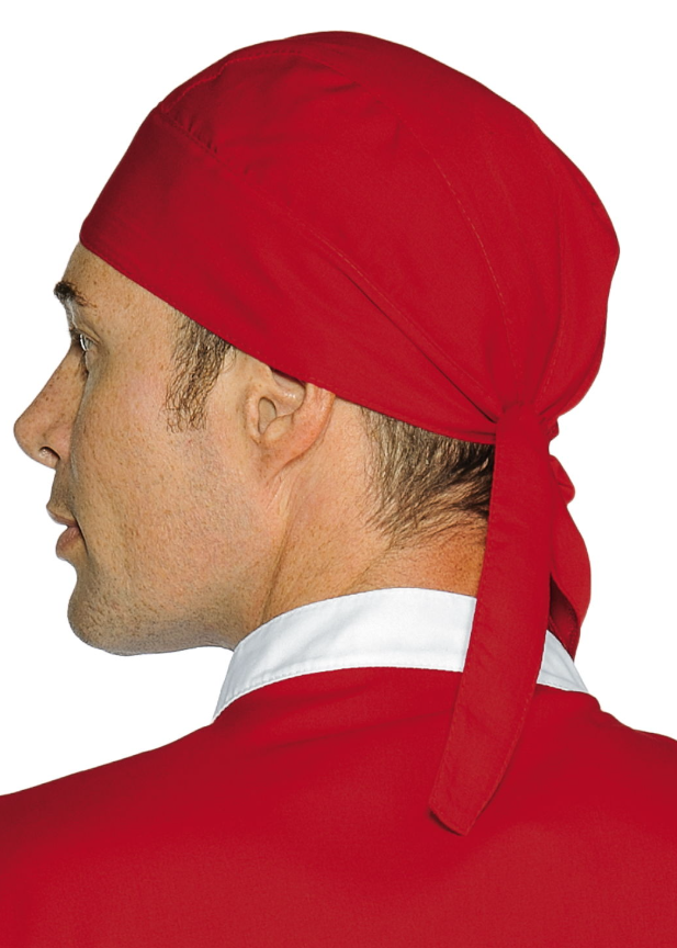 Carica immagine in Galleria Viewer, Bandana Unisex Isacco Regolabile con Lacci per Cucina e Ristorazione
