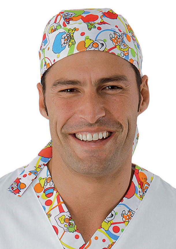 Carica immagine in Galleria Viewer, Bandana Unisex Isacco Regolabile con Lacci per Cucina e Ristorazione
