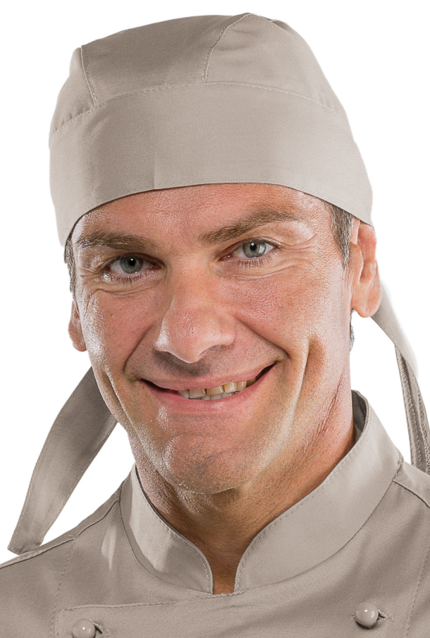 Carica immagine in Galleria Viewer, Bandana Unisex Isacco Regolabile con Lacci per Cucina e Ristorazione
