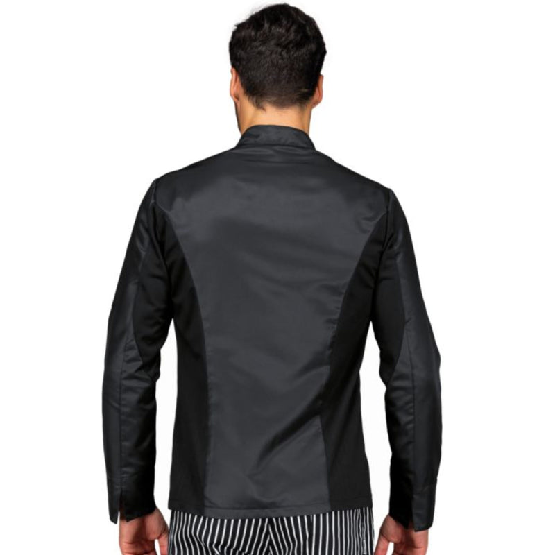 Carica immagine in Galleria Viewer, Giacca Cuoco Unisex Manica Lunga Isacco Belfast Slim Professionale
