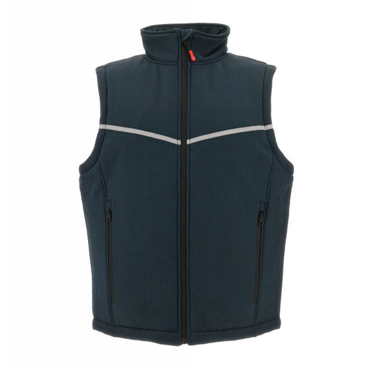 Gilet Softshell Imbottito con Bande Riflettenti Payper Belfast Vest 2WB Wad