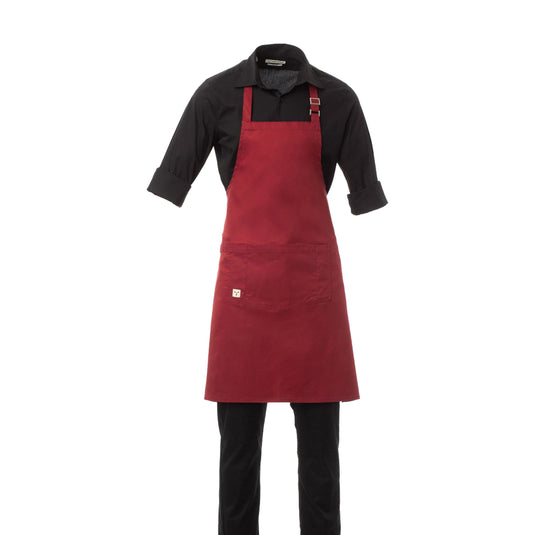 Grembiule unisex con pettorina regolabile tasca centrale Taglia Unica Personalizzabile Payper Bistrot