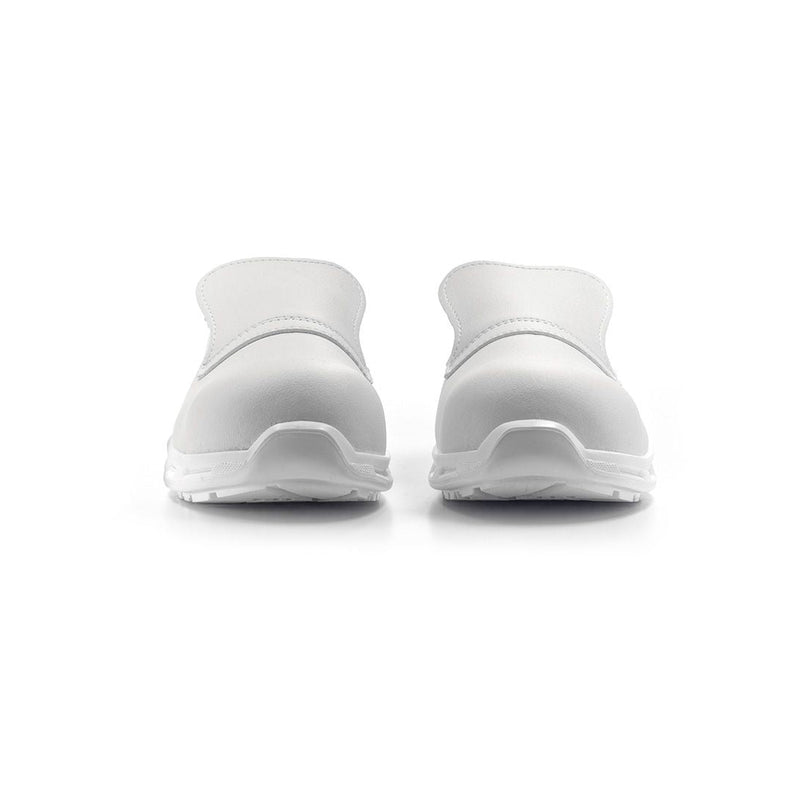 Carica immagine in Galleria Viewer, Scarpe antinfortunistiche bianche senza lacci leggere metal free S2 U-Power Blanco

