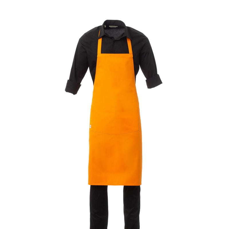 Carica immagine in Galleria Viewer, Grembiule unisex con pettorina tasca doppia policotone Taglia Unica Personalizzabile Payper Boutique
