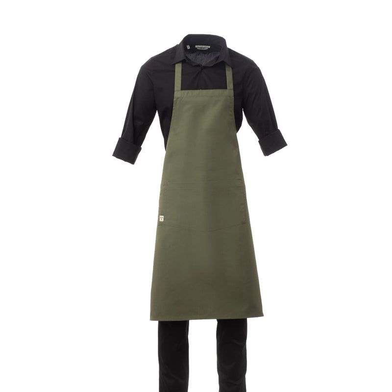 Carica immagine in Galleria Viewer, Grembiule unisex con pettorina tasca doppia policotone Taglia Unica Personalizzabile Payper Boutique
