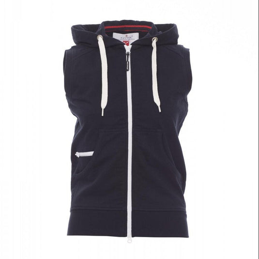 Gilet Donna Felpato Zip Intera con Cappuccio Payper Boxer+ Lady