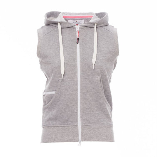 Gilet Donna Felpato Zip Intera con Cappuccio Payper Boxer+ Lady