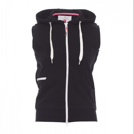 Gilet Donna Felpato Zip Intera con Cappuccio Payper Boxer+ Lady