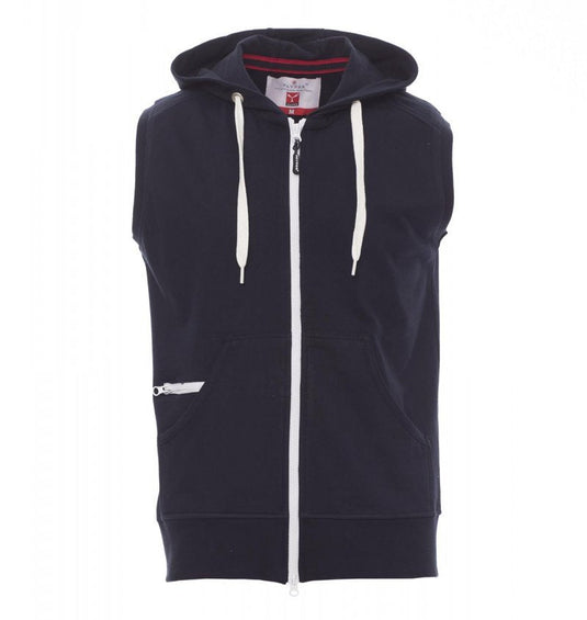 Gilet Felpato Zip Intera con Cappuccio Payper Boxer+