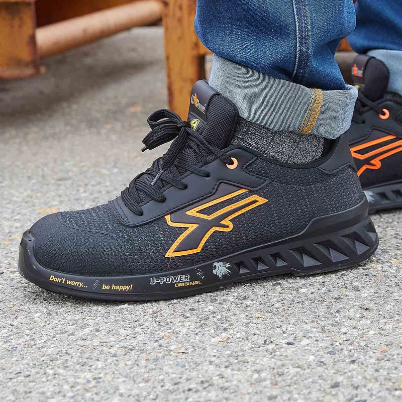 Carica immagine in Galleria Viewer, Scarpe Antinfortunistiche Basse U-Power Bruce S1PS ESD
