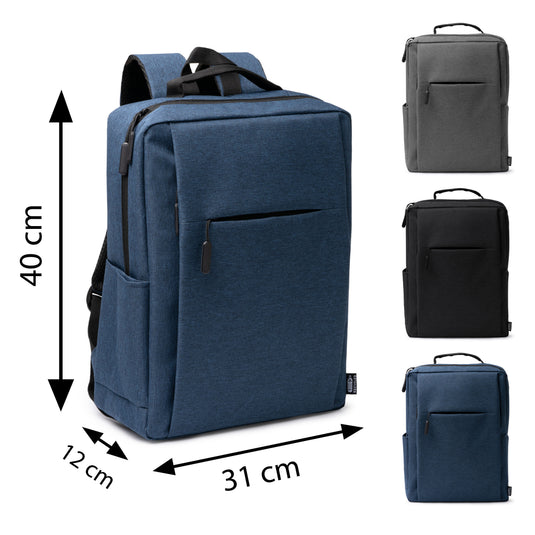 Zaino Mélange in Poliestere RPET Porta PC 15