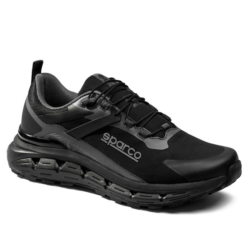 Carica immagine in Galleria Viewer, Scarpe da Lavoro Senza Puntale O2 ESD Sparco Sisteron Nere Idrorepellenti
