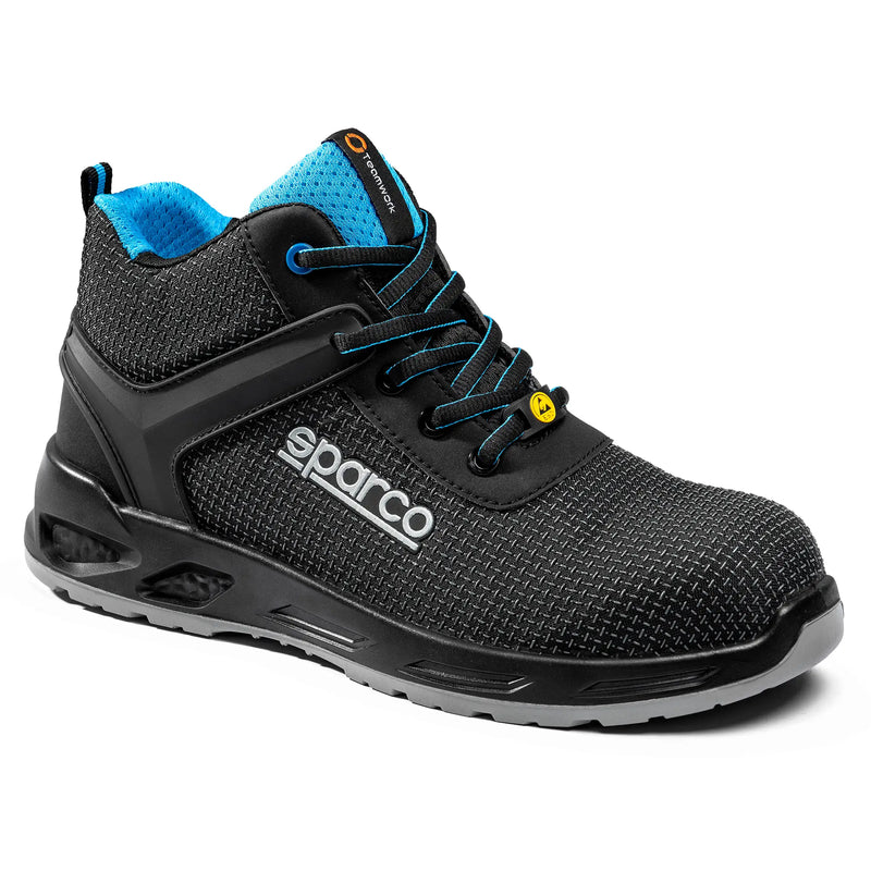 Carica immagine in Galleria Viewer, Scarpe Antinfortunistiche Alte S3S Sparco Horizon Tek H Rialto ESD SR FO Resistenti
