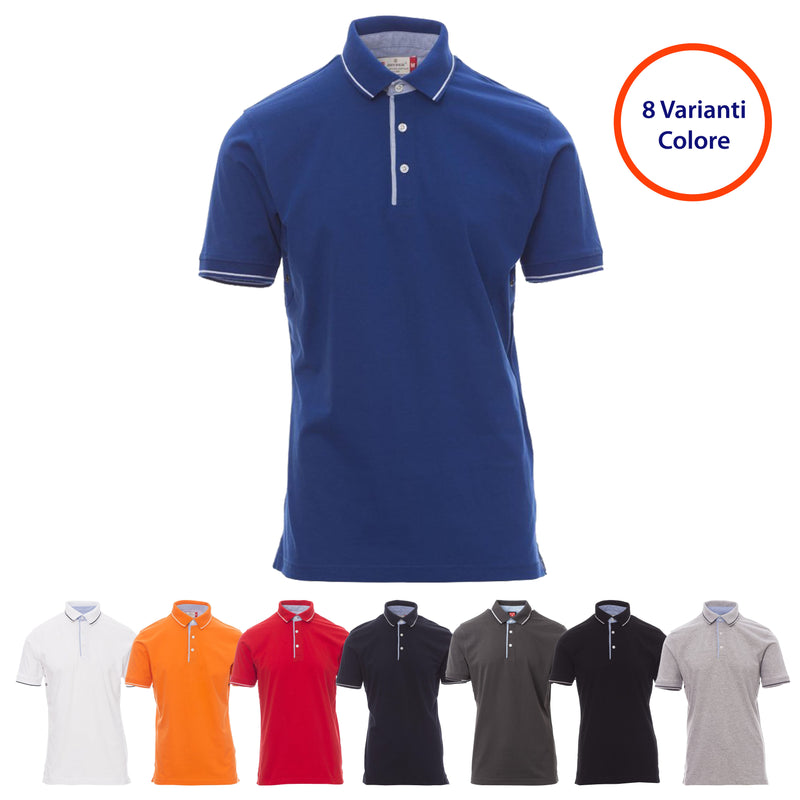 Carica immagine in Galleria Viewer, Polo Manica Corta in Cotone Jersey Payper Cambridge
